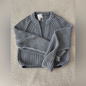 Free People Chunky Grey Cardigan - Brand New - Size S